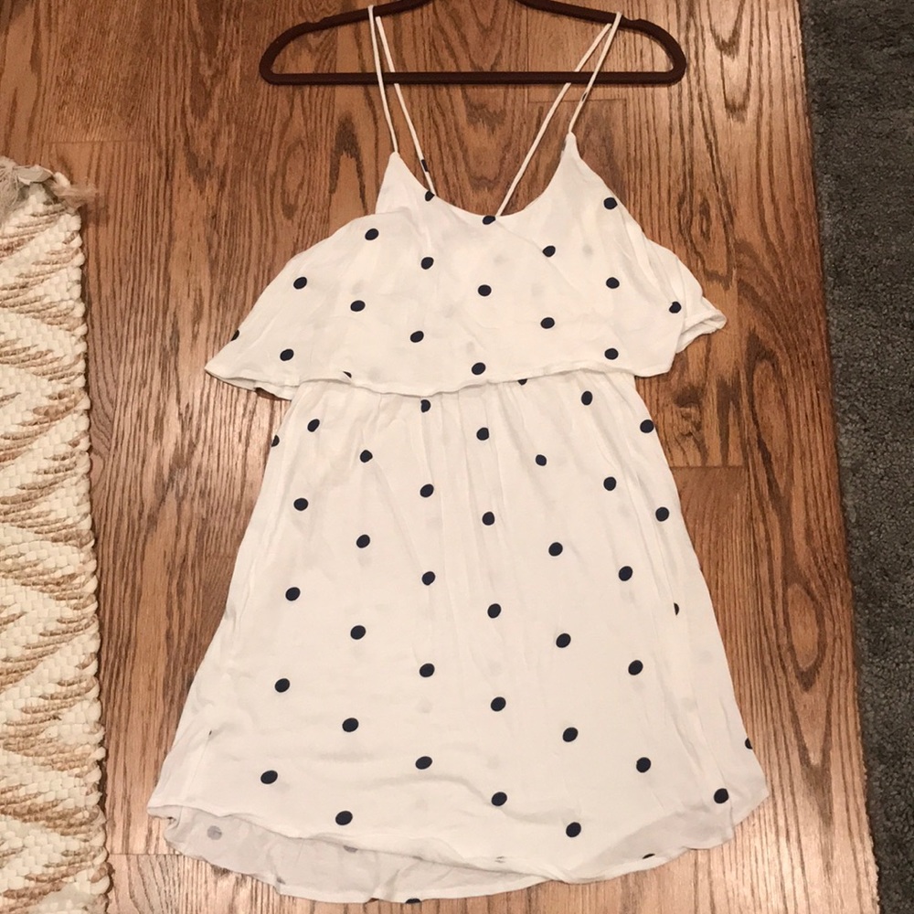 Polka dot cover up